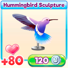 Hummingbird Sculpture